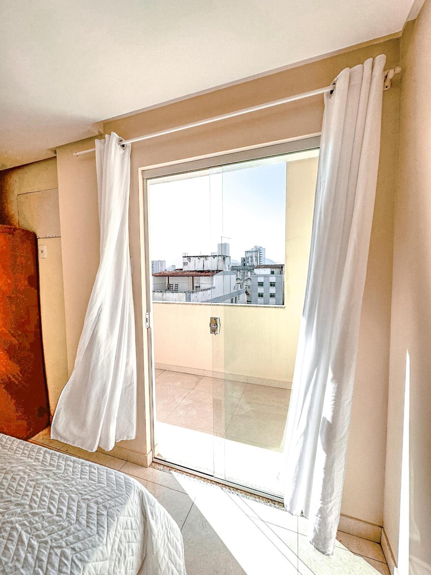 Apt Na Praia Do Morro,2 Quadras Do Mar,Com Garagem 瓜拉派瑞 外观 照片